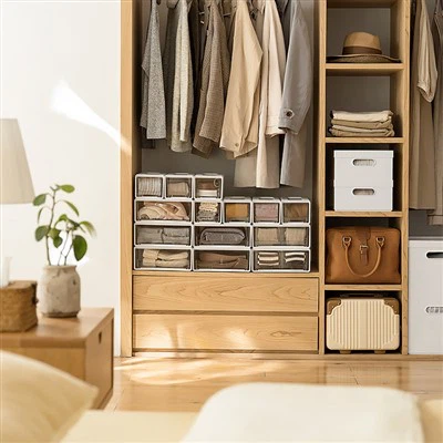 Duvara Monte İç Çamaşırı Saklama Kutusu